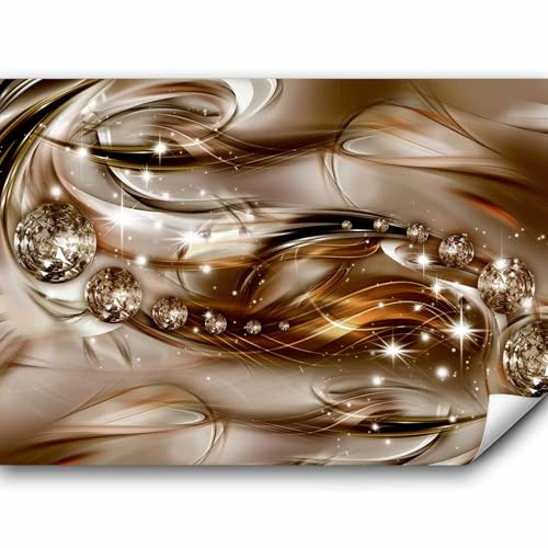 Fototapete murando Abstrakt 350x256 cm Vlies Tapeten Wandtapete XXL Moderne Wanddeko Design Wand Dekoration Wohnzimmer Schlafzimmer Büro Flur Diamant a-A-0168-a-b