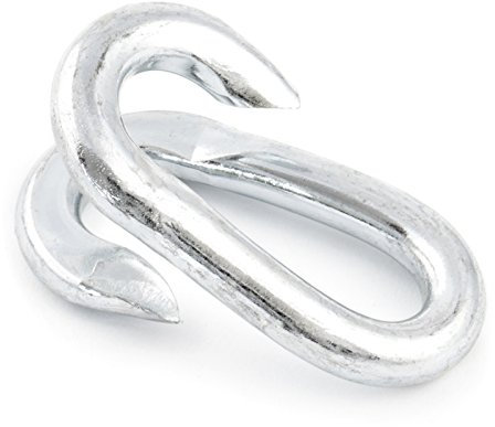 50 x KETTENNOTGLIED 7mm verzinkt Kettenschnellverschluss Schraubverbinder Schnellverbinder Schraubnotglied