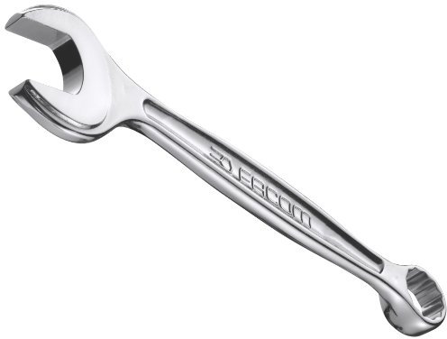 FACOM - Llave combinada de 24 mm, roja y negra - 440.24PB