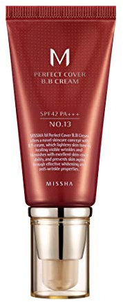 MISSHA M Perfect Cover BB Crema SPF42 / PA +++ 50 ml / 1,70 fl.oz (n.º 13 beige claro)