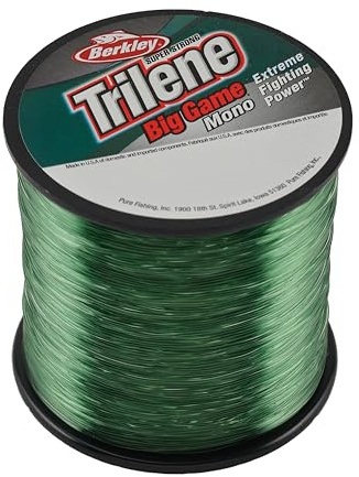 Berkley® Trilene® Big Game™, Grün, 27,2 kg Test-230 Yard, Küstenbraun