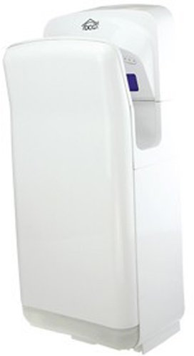 DCG B017V3P06M MiTA-Asciuga Mani Elettrico Asciugamani, 1900 W, 40 Decibel, Carbonio, Bianco