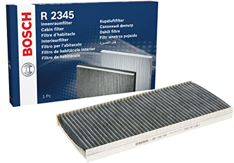 BOSCH Filter, Innenraumluft 1987432345 | Kompatibel mit: FORD FOCUS I, FOCUS I Stufenheck, FOCUS I Turnier, FOCUS II Stufenheck, TOURNEO CONNECT, TRANSIT CONNECT