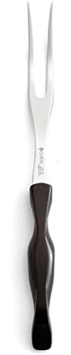 CUTCO Model 1727 Carving Fork with Classic Dark Brown handle (often called Black) in factory-sealed plastic bag.
