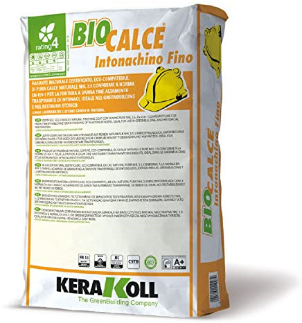 INTONACO BIOCALCE INTONACHINO FINO Kg 25