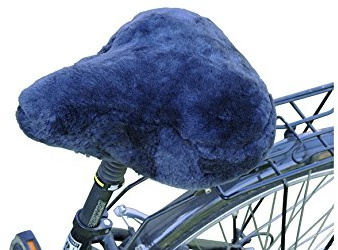 RÖKÜ Fahrradsattelbezug »Lammfell Touren«