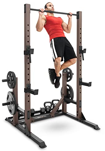 Steelbody Squat Rack Utility Trainer with Weight Storage Posts STB-98010
