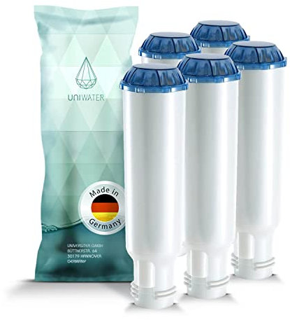 UNIWATER 5 Wasserfilter Krups, Siemens, Bosch, AEG, Tefal, Neff, Gaggenau, WMF Kaffeevollautomat | Filterpatronen schraubbar | Filterkartuschen