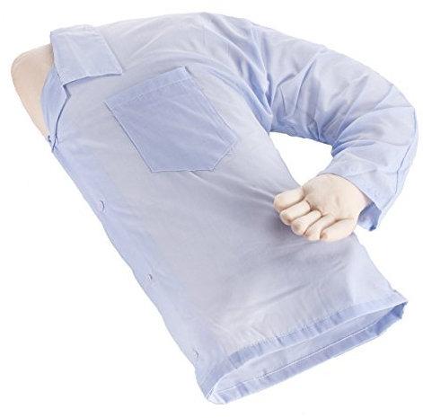 GOODS+GADGETS Boyfriend Kuschelkissen Arm-Kissen Seitenschläferkissen - Geschenk für Single Frauen