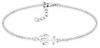 Elli Armband Damen Anker Maritim in 925 Sterling Silber