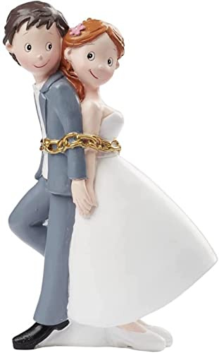 Hochzeitspaar in Ketten ca. 15 cm