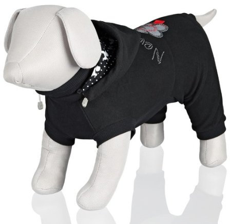 Trixie Pullover Trento II, M: 50 cm, schwarz