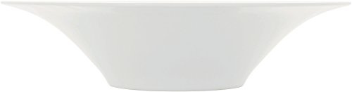 Alessi KU Salad Bowl in Porcelain, White