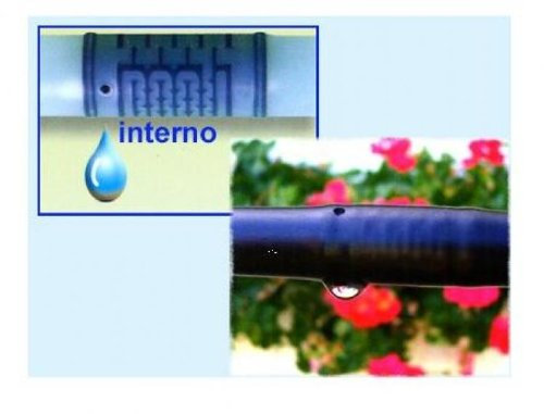 TUBO GOCCIOLANTE ALA TONDO RT. 50 MT TUBI GOCCIOLANTI IRRIGAZIONE A GOCCIA