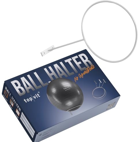 top vit® Premium Wandhalterung zur Aufbewahrung von einem Gymnastikball I Ø 32cm