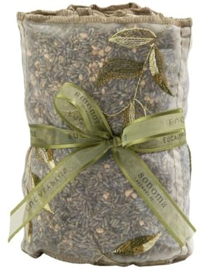 Sonoma Lavender, Dried Eucalyptus and Lavender Sachets by The Yard for Drawers and Closets, Natural Air Freshener for Home, Car, Bag, Room, and Closet