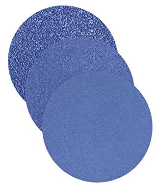 RETOL disques abrasifs auto-agrippants, 125 mm, G24, p. ponceuses multi-disques, corindon de zirconium (Lot de 25)