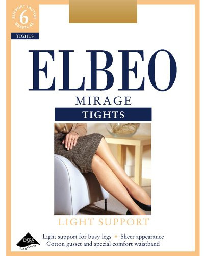 Elbeo Mirage Strumpfhose Leichte Stütze - Elfenbein - Cafe Creme - Medium
