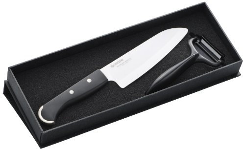 Kyocera COFF Prem 2013 Legend Coffret 1 Santoku 15 cm + Eplucheur CP-10 NBK Lame Céramique