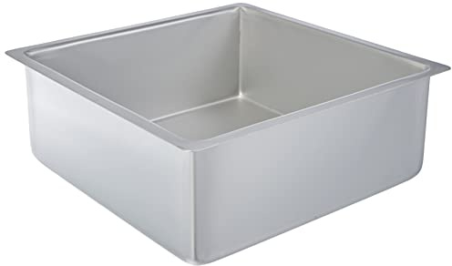 DECORA 0062606 Profi-BACKFORM QUADRATISCH AUS ELOXIERTEM Aluminium cm 25X25X10, Silber