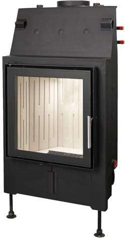 Schmitzker 601634 No4 mit Glasrahmen 10 KW Kamineinsatz wasserführend/A+