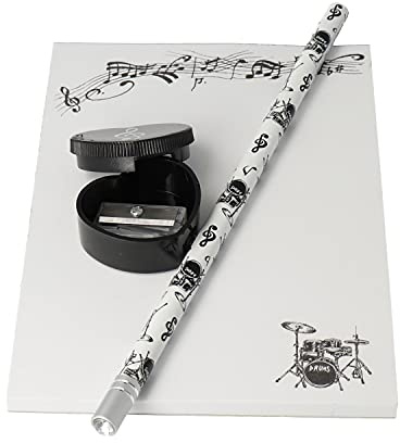 Schreibset Schlagzeug - Schönes Geschenk für Schlagzeuger
