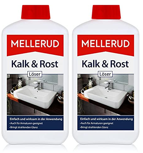 2x Mellerud Kalk und Rost Löser 500 ml - Kraftvolle Reinigung