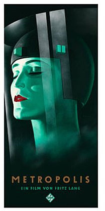 Germanposters Werner Graul Metropolis Poster Kunstdruck