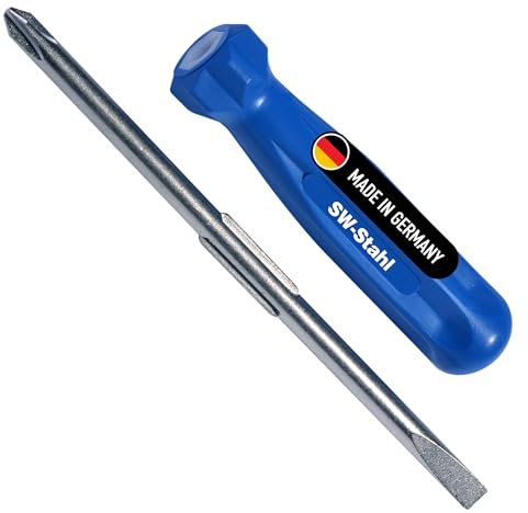 SW-Stahl 31100SB Tournevis réversible cruciforme + fente modèle long