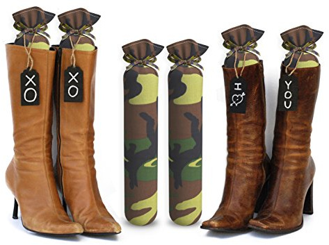 My Boot Trees - Boot Shaper Stands for Closet Organization - Keeps Them Shaped Properly - Many Patterns to Choose from - 1 Pair (Camouflage)
