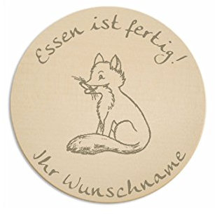 'Sticky Jam Breakfast Board for Children Cute Fox desired engraving Persons – Breakfast Board Breakfast Plate Children's Melamine Tableware Children's Cutlery