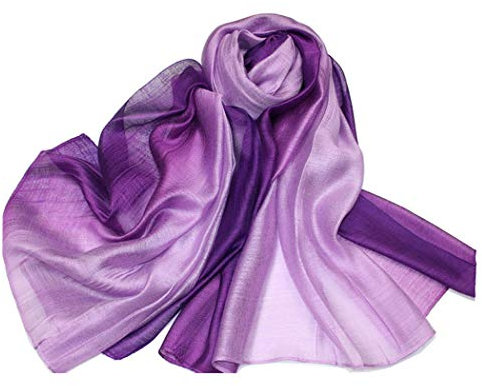 SNUG STAR Baumwolle Seidenschal Elegante Weiche Wraps Farbton Schals für Frauen