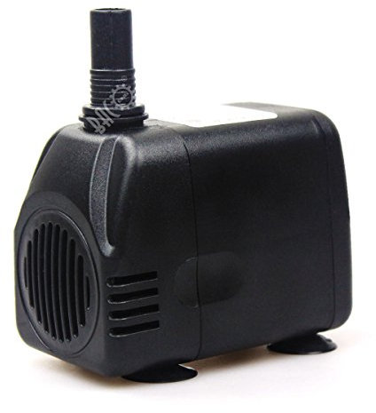 BACOENG Pompa Acquario, Mini Pompa Acqua 18W 1000L/H Pompa Dell'acqua Sommergibile per Fontana Piscina Giardino Laghetto