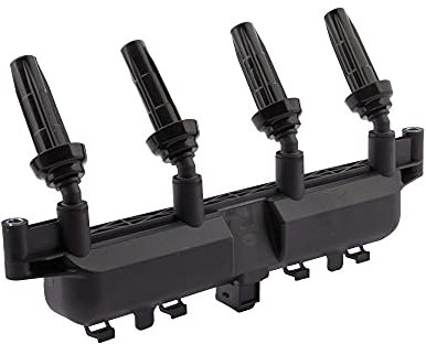 HELLA 5DA 193 175-431 Zündspule - 12V - 4-polig - inkl. Zündkerzenstecker - geschraubt