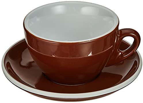 Cilio 215052 Roma - Tazza da cappuccino, colore: Marrone