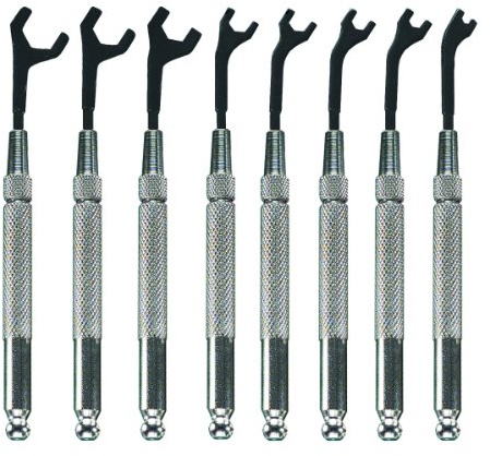 Moody 58-0151 8-Piece Open End SAE Wrench Set
