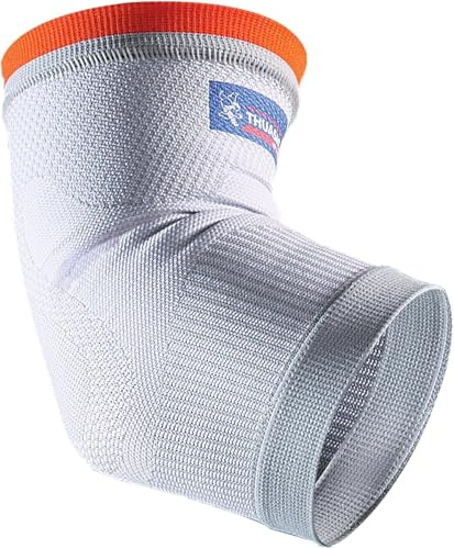 Thuasne Sport - Coudière de Maintien - Tennis Elbow, Tendinite du Coude - Compression sur l'Articulation - Tissu Élastique - Indice de maintien 2/5 - Dispositif Médical CE - Taille L