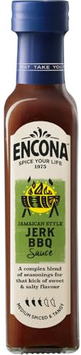 Encona Jamaican Jerk BBQ Sauce 142 ml (Pack of 6)