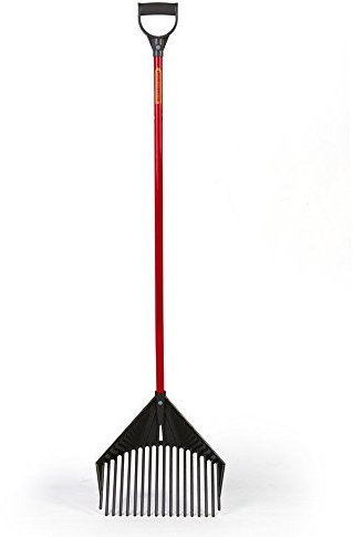 Golden Gark, (3-in-1 Harke, Rechen, Schaufel, Laubbesen, Multifunktionales & Ergonomic Gartengerät