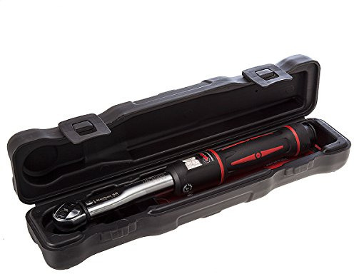 Norbar 15012 10 - 50 Nm 3/8-Inch Pro 50 Adjustable Reversible Automotive Drive Torque Wrench - Black/red