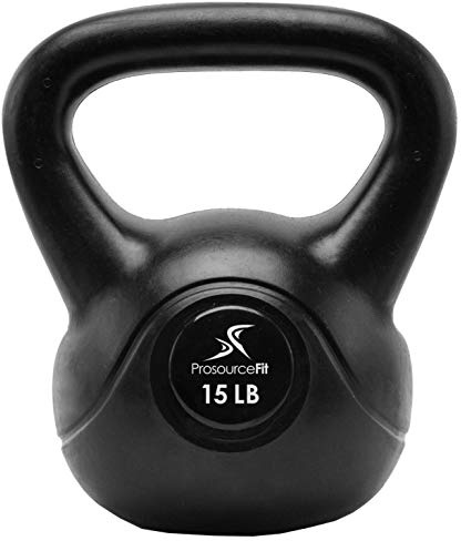 ProsourceFit Vinyl Kettlebell 10, 15, 20, 25, 30, 35lbs