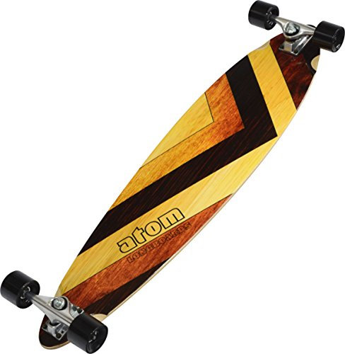 Atom Longboards Atom Pintail Longboard, 99 cm, Woody