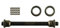 Point Achse Vorderradachse, schwarz, ∅ 9 mm - Länge 130 mm, 30011800