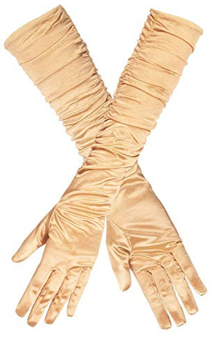 Boland - Gants Hollywood, extra longs, pour adultes, années 20, carnaval, soirée costumée, soirée à thème
