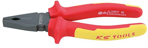KS Tools 117.1113 Pinza Combinata VDE Ergotorque, 200 mm
