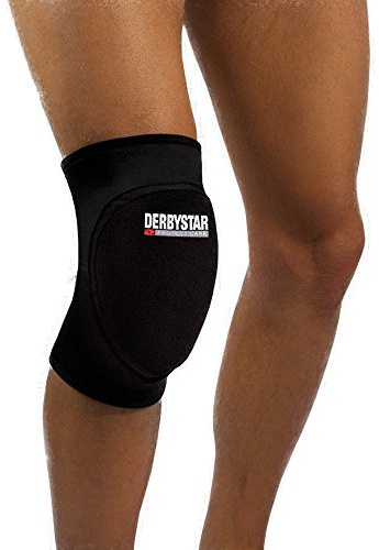 Derbystar Knieschutz Handball Comfort, M, schwarz grau grün, 7210040000