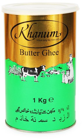 Khanum Burro Ghee 1 Kg Crema