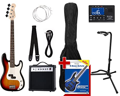 Rocktile Groover's Pack PB E-Bass Sunburst Set II