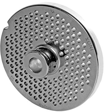 Inox Foro Disco con mozzo GR. 32 – 4,0 mm Foro – per tritacarne con misura 32