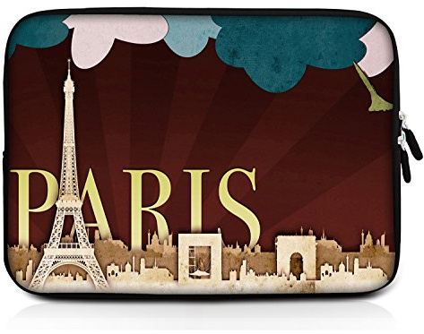 Sidorenko 15-15,6 Zoll Laptop Hülle - Laptoptasche aus Neopren, 42 Designer Case zur Auswahl